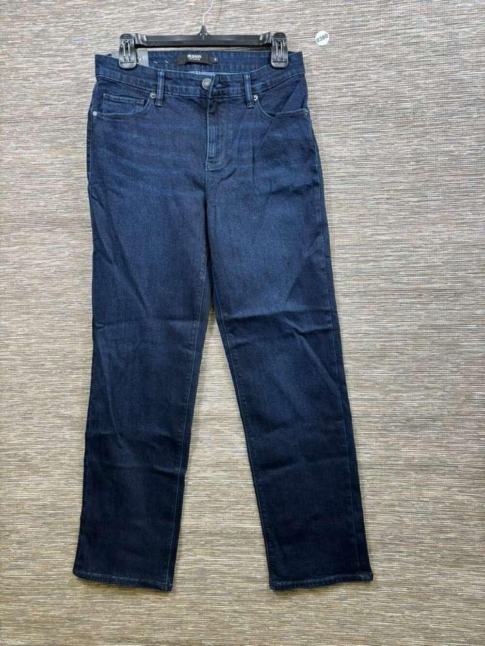 Hudson Jeans Womens Size 6/28 Blue Mid Rise Straight Stretch Denim 29 Inseam